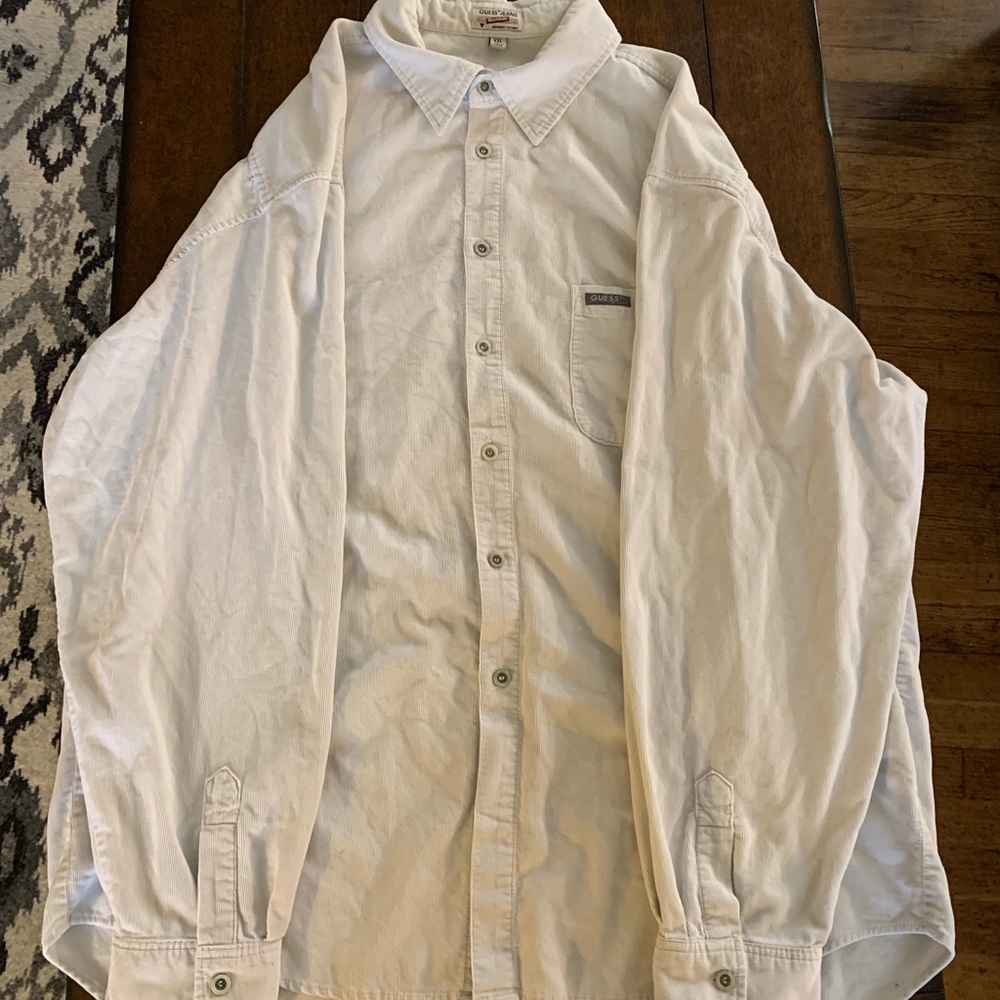 Vintage guess jeans button down